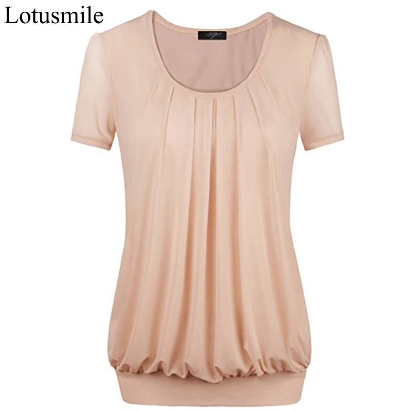 Blusas con plisados Clearance