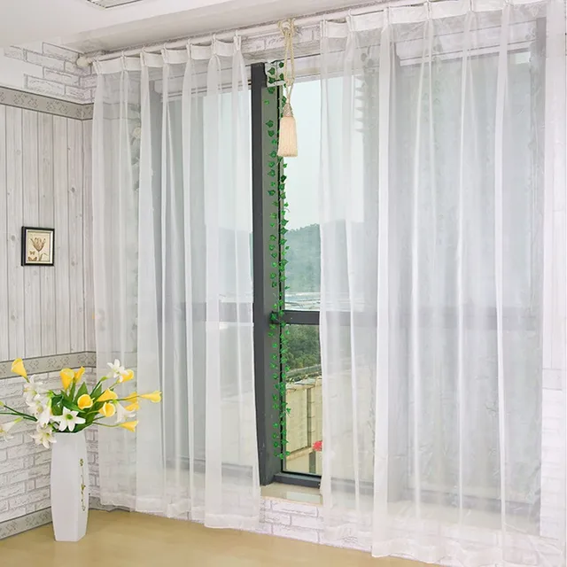 Gratuit match voilages blanc Tulle rideaux personnalisés Voile ... Gratuit match voilages blanc Tulle rideaux personnalisés Voile ...