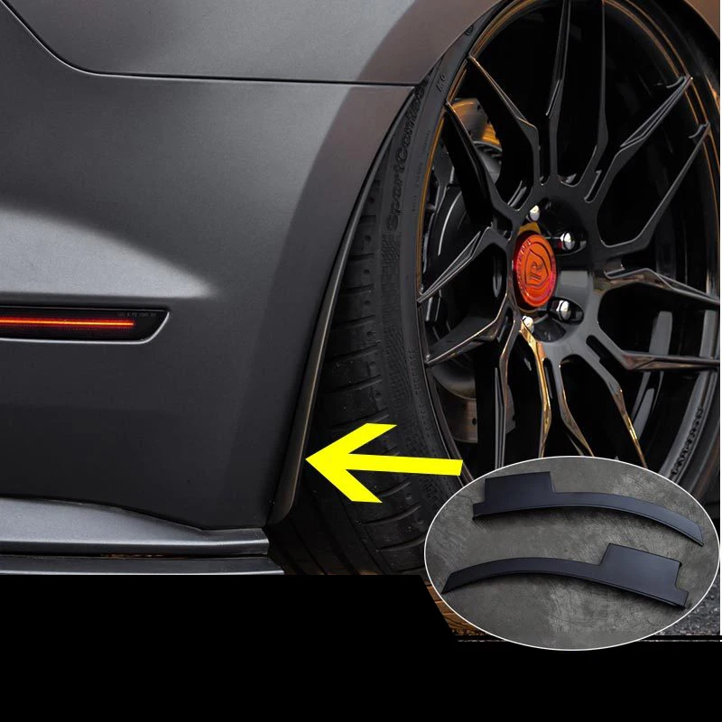 QHCP Car Mud Flaps Splash Guard Rear Wheel Mudguard Fenders for Ford