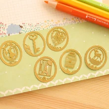 FangNymph Симпатичные Кружева мультфильм животных металлические закладки творческий полые закладки школа офиса канцелярские