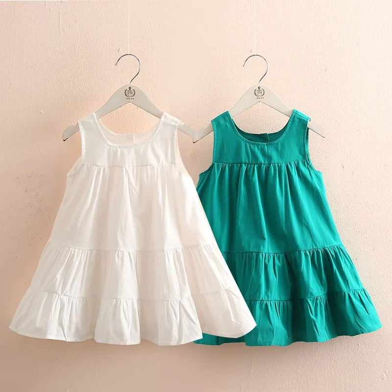 

Baby vest dress 2019 summer new girls children's clothing children's princess dress qz-5299