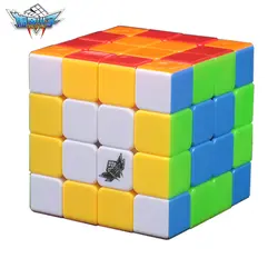 JiSuG4 Циклон Мальчики 62 мм волшебный куб высокое качество не наклейка головоломка куб 4x4x4 Professional Cubo magico Классические игрушки Neo cube