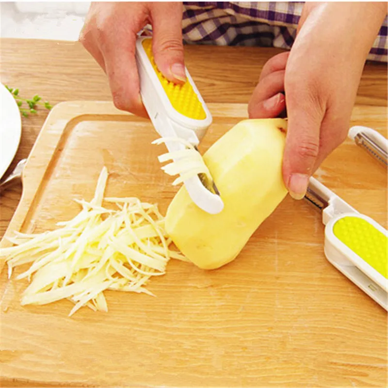 

Multifunction Kitchen Tool Folding Vegetable Peeler Grater Cleaner