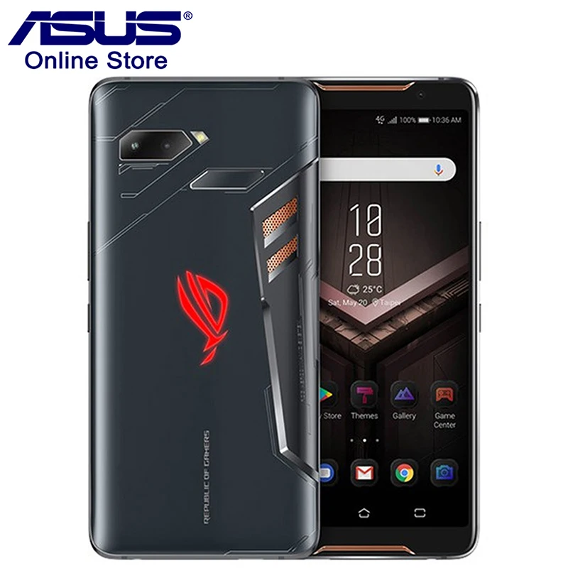 

2018 ASUS ROG Phone, 8GB RAM 256GB ROM, Game Smartphone, Snapdragon 845, 2.96GHz Adreno 630, 6 inch FHD+ AMOLED, QC 4.0+30W, OTG