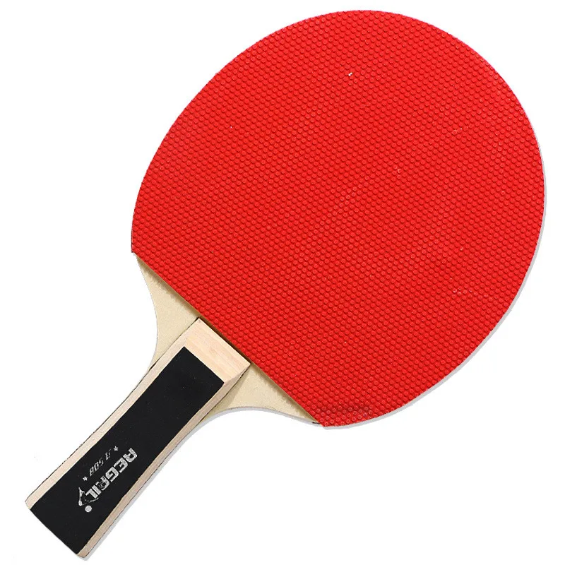 2Pcs Professional Table Tennis Rackets Ping Pong Paddle Training Bat Set with 3 Balls