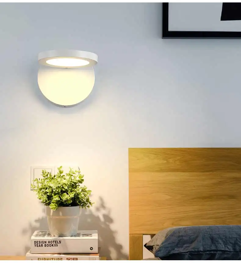 T настенный светильник Простой алюминиевый с двойной головкой, прикроватная лампа для спальни, современный простой интерьер, светодиодный проектные огни для отеля