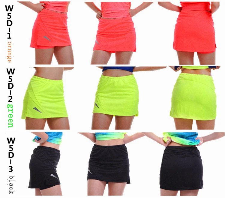 2018 sport Tennis yoga Skorts Fitness Kurzen Rock Badminton atmungsaktiv Schnell trocknend Frauen Sport tischtennisplatte Tennis Röcke