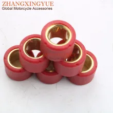 6pcs set 7gsm 16x13 Performance Roller Weights Variator Slider Set for 49cc 50cc GY6 Chinese