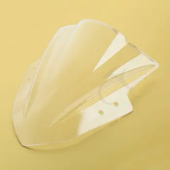 

Dual Bubble Clear Windshield Windscreen for Kawasaki Ninja 300 EX300 13-17 16