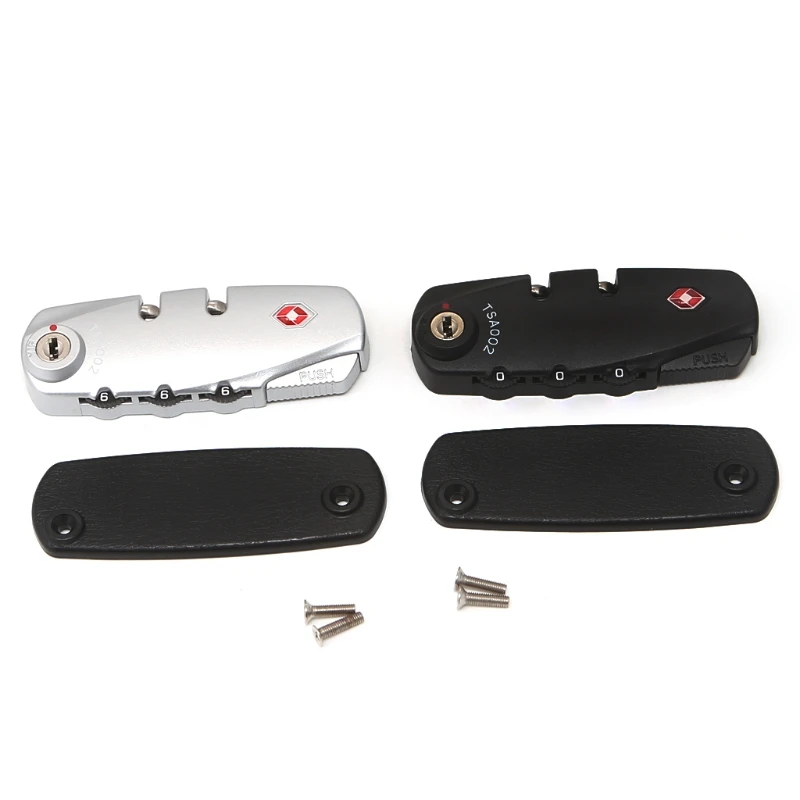 

TSA 3 Digit Combination Resettable Travel Suitcase Luggage Code Lock Padlock 67mm