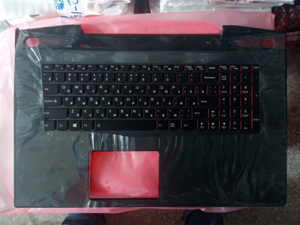 

RU laptop keyboard notebook for Lenovo Y70-70 RU Black Keyboard with backlit with c cover