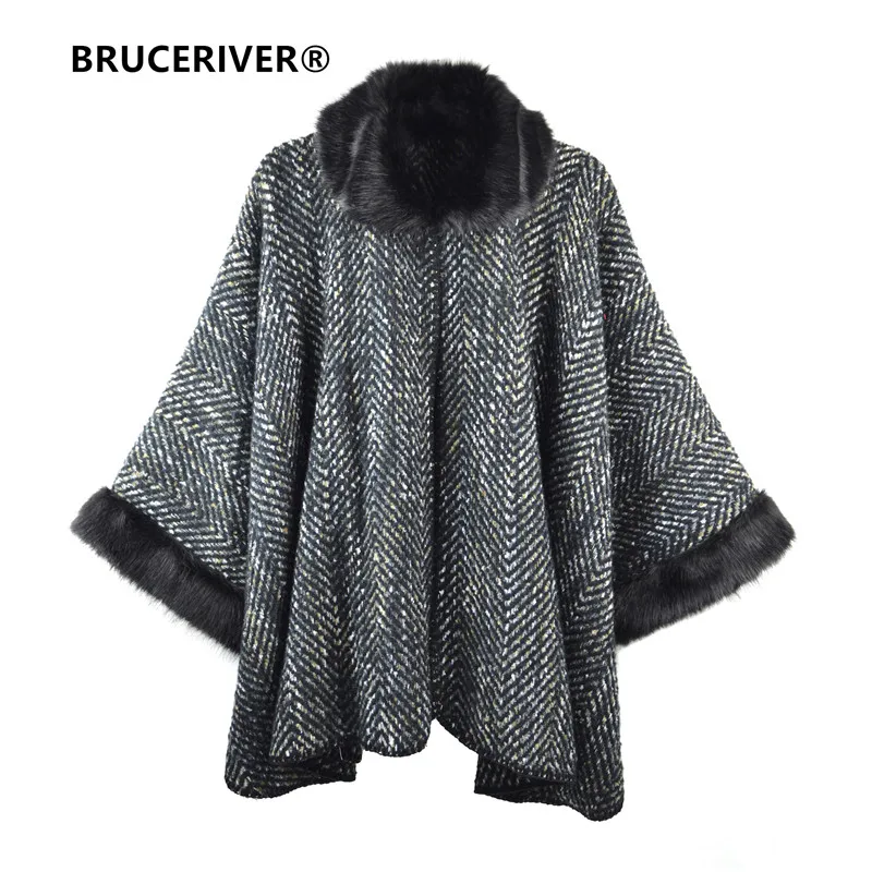 Aliexpress.com : Buy Bruceriver Women Luxury Faux Fur