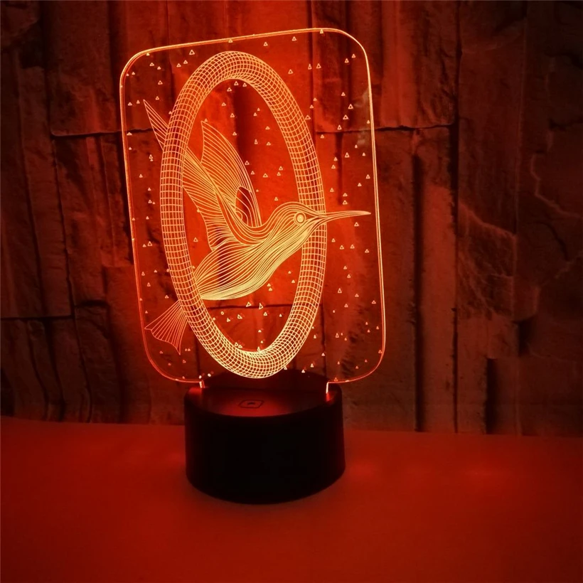 Bird 3D night light (1)