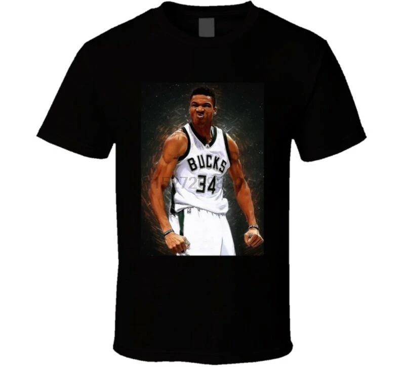 

Cool Giannis Antetokounmpo Greek Freak Milwaukee Basketball Fan T Shirt