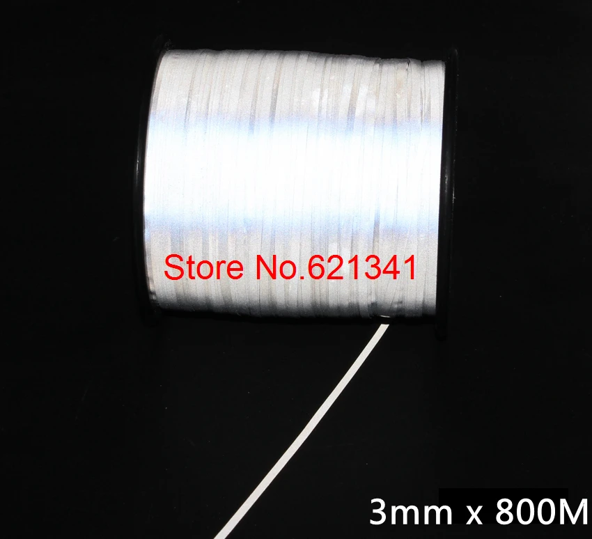 

3mmx800m Double Sided High Reflective Thread Reflective Material Reflective Yarn For Safety Clothes