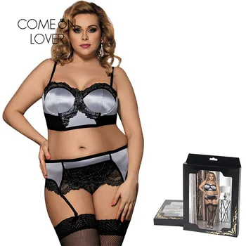 

Comeonlover Adjusted Thin Cup Lingerie Bra Set Underwear Transparent Temptation Sexy Bra Set For Women Underwire Bra Set RI80093