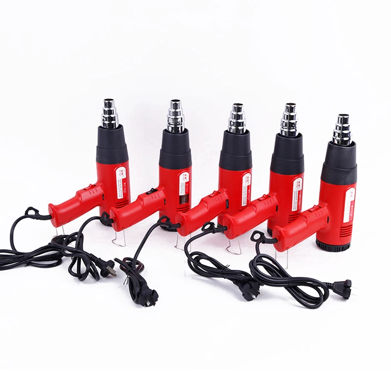 

High Quality 220V Digital Adjustable Temperature EU Plug Industrial Electric Air Gun Thermostat Hot Gun Tool