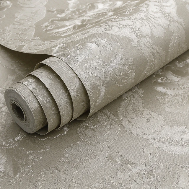 Damask Wallpaper Baroque Damask Wallpaper Australia