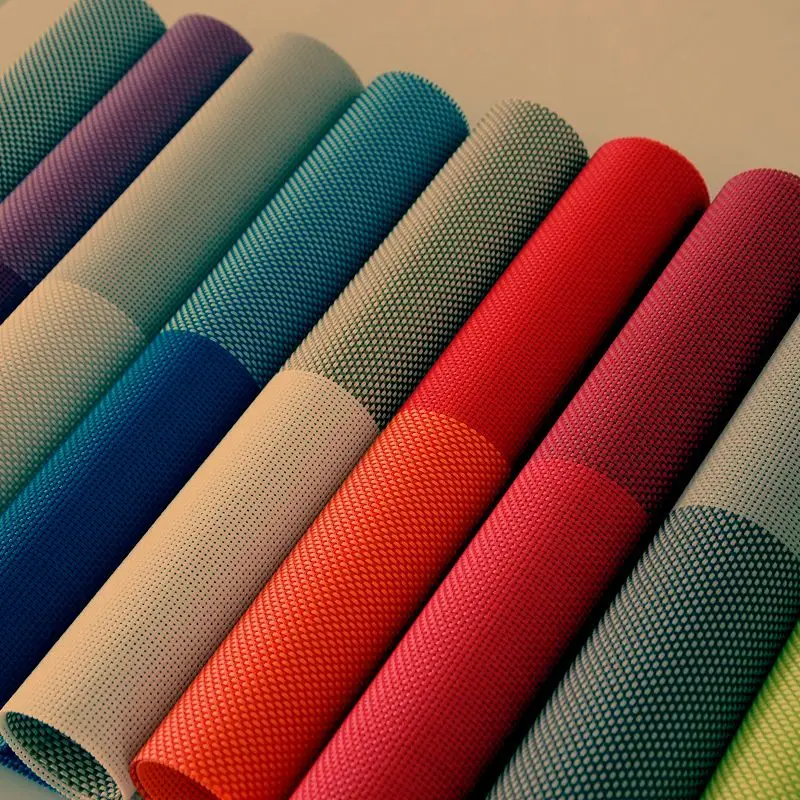 4pcs fashion pvc heat pad dining table mat disc pads bowl pad western