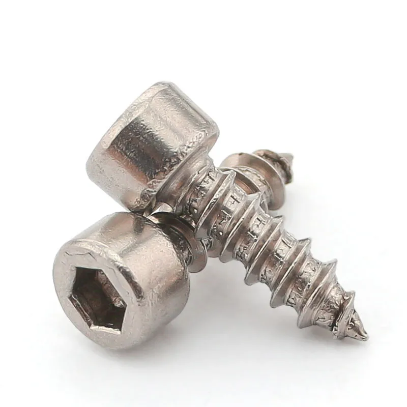 

5PCS-M5*12/16/20...50 304 Stainless Steel Hexagon Tapping Screws / Model Self-Tapping / Audio Screws