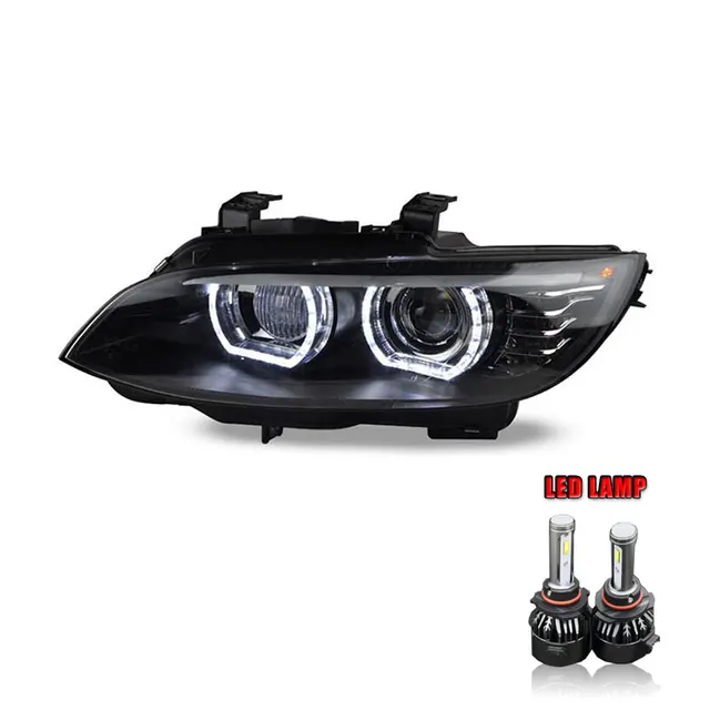 2PCS LED Headlights For BMW M3 E92 E93 08 13 Car Led Lights Double