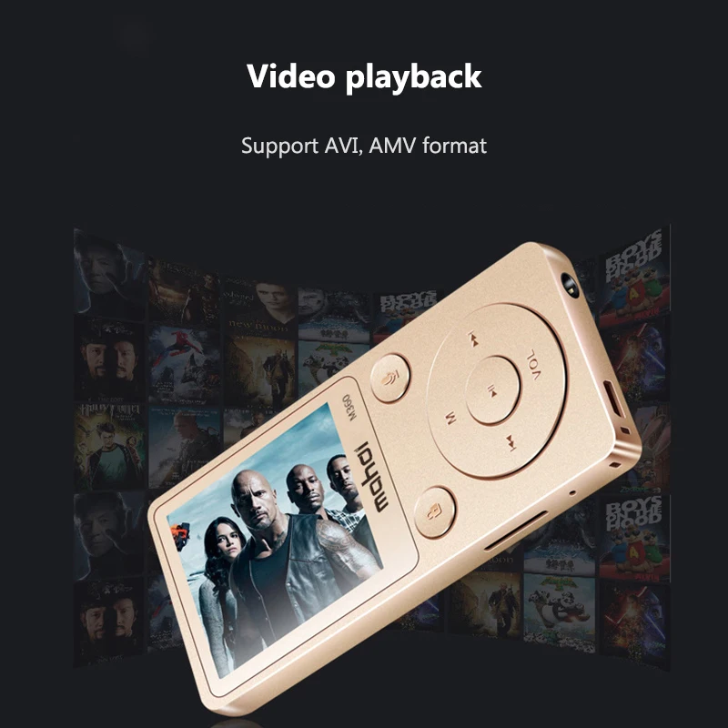 Махди M360 HiFi без потерь MP3 плеер Металлический Портативный 8 ГБ Поддержка 32 карты