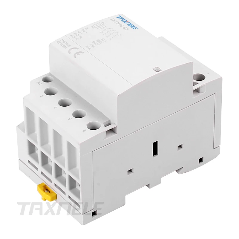 4P 32A 63A 2NC2NO 4NO 4NC 220 V/230 V 50/60HZ Din rail бытовой ac Контактор В соответствии с стандартом