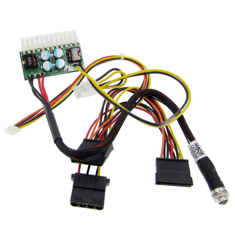 PCI E 6pin Input DC ATX 250W 24pin Power Supply Module Swithc Pico PSU