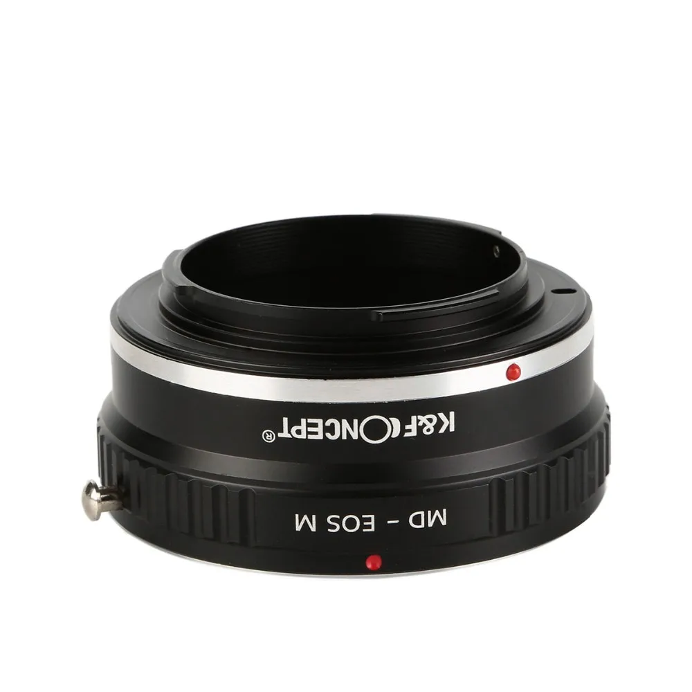 K& F концепция крепление линзы камеры Адаптер кольцо для Minolta MD/MC объектив для Canon EOS M EF-M крепление беззеркального корпуса камеры