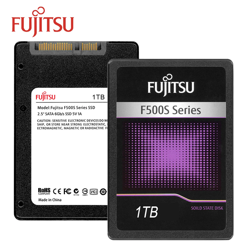 FUJITSU 2," ssd 1 ТБ 1024G ssd sata iii 3D NAND Flash SMI/Phison/Realtek TLC ssd жесткий диск 1 ТБ твердотельные накопители для ПК ноутбука