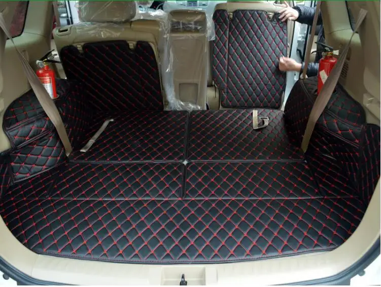 Full Rear Trunk Tray Liner Cargo Mat Floor Protector foot pad mats for