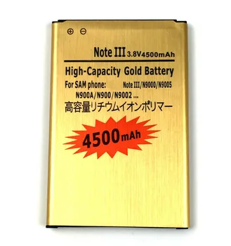 

New High Quality 4500mAh B800BC Battery For Samsung Galaxy Note 3 N9000 N9005 N900A N9008S N9008 N9006 N900 N9009