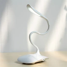 Современная светодиодная настольная лампа USB Cahrging Book настольный свет для чтения Ночник свет для изучения