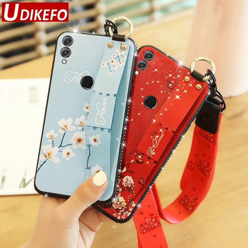 UDKEFO чехол на запястье для Huawei Honor 5A 5X 6X 7A 7C 7X 8A 8C 8X Max 8S 20i 8 9i 9 10 Lite Note Play мягкий с