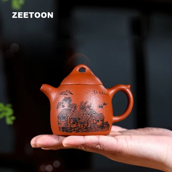 

150ml Authentic Yixing Teapot Master Handmade Qin Quan Pot Chinese Health Purple Clay Tea Set Tea Pot Tea Maker Zisha Kettle