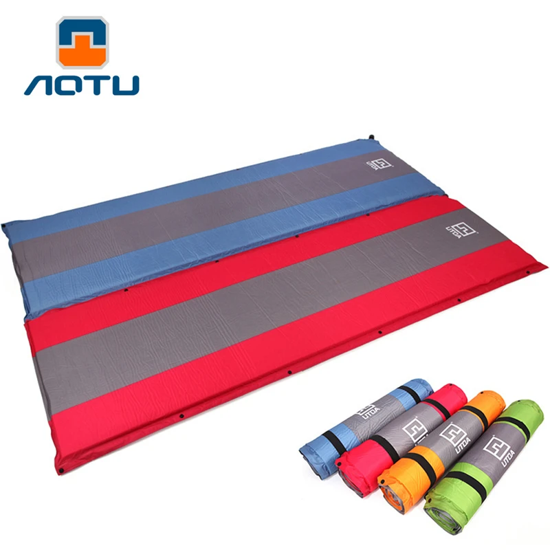 Buy Outdoor Automatic Inflatable Blow up sleeping mat