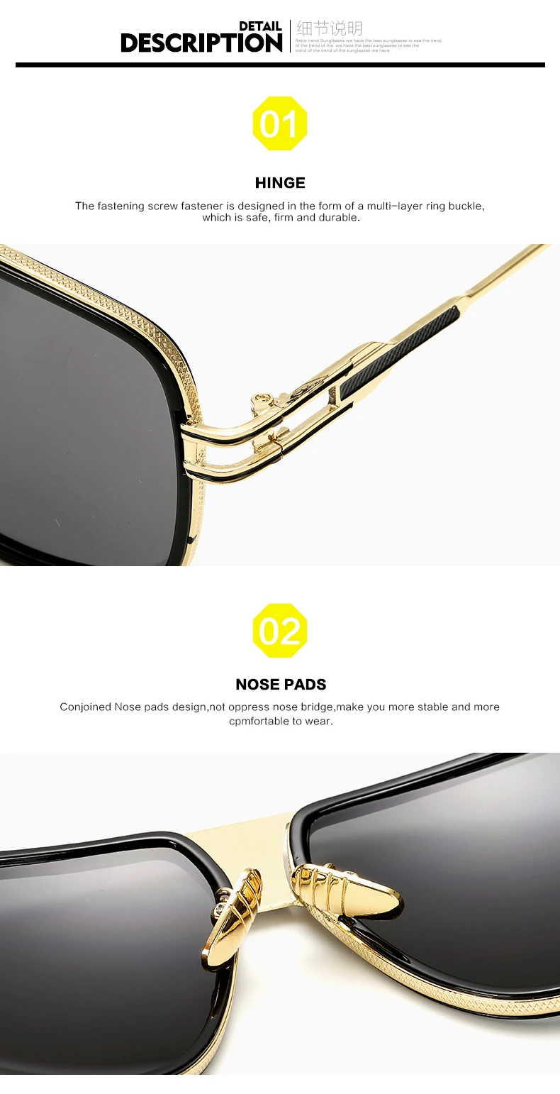 LongKeeper Классические Прозрачные очки в золотой оправе Винтаж Солнцезащитные очки женские мужские очки с оптическими линзами прозрачный