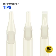 Charme princesse одноразовые стерильные белые тату DT Советы 50 шт./кор. легко татуировки TP402