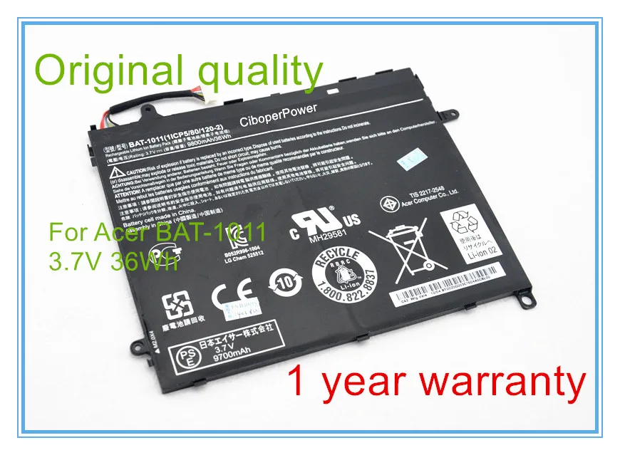 Original akku für BAT 1011 (BAT1011) (BT.0020G. 003) Li Ion kostenloser ...