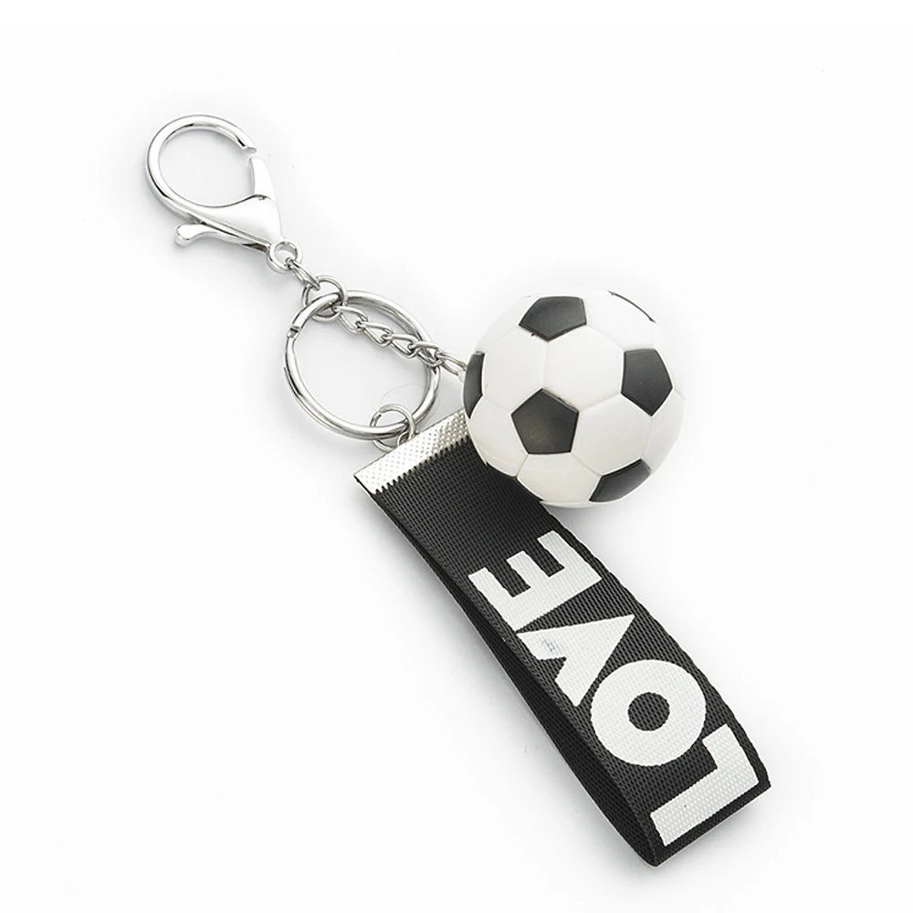 Лидер продаж, держатель для футбола, брелок для ключей, украшение для футбола, кольцо веер, подарок, Цветной футбол