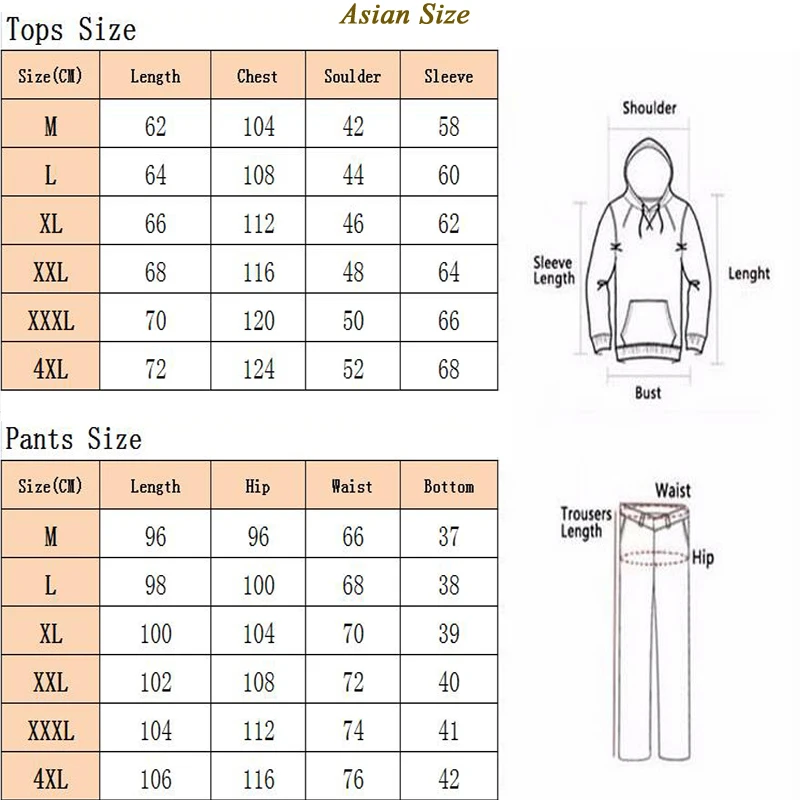 Hot Men's Tracksuit Winter Mens Warm Set Fleece Track Suits for Men Brand Thicken Clothing Mens Suits Male Big Size 4XL