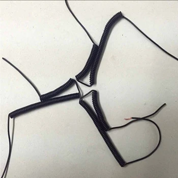 

spring wire for Selfie stick New double slingshot spring wire 0.3mm2 square Self-timer Good flexibility cable