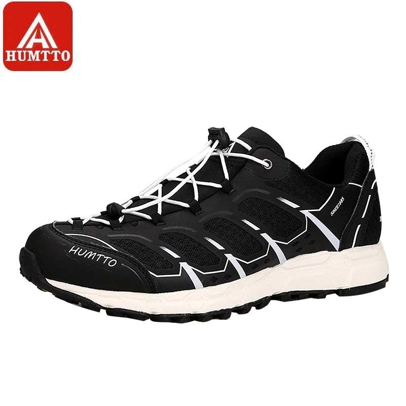 

New Men's Outdoor Running Shoes Breathable Women Sport shoes Mesh Spring Summer Elastic Buckle Light Stability Sneakers