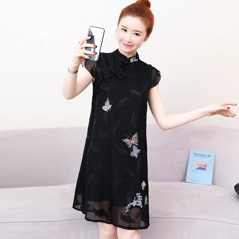 Ретро Вышивка павлина cheongsam белье женское кружевное перспективное китайское платье qipao раздельный костюм cheongsam платье