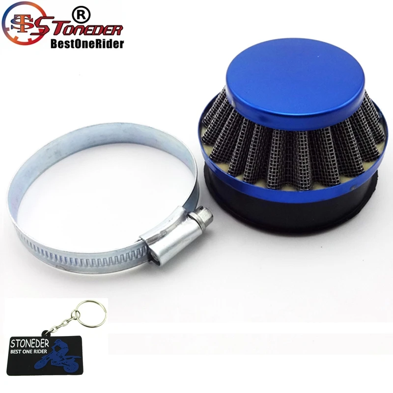 

STONEDER Racing 60mm Air Filter Clearner For Gas Motorized Bicycle 50 60 80cc 47cc 49cc Pocket Bike Minimoto ATV Quad Motorcycle