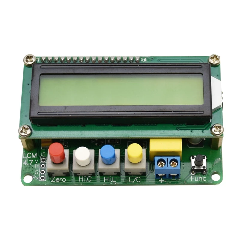 Lc100-A цифровой ЖК-дисплей высокой точности индуктивности емкость L/C метр конденсатор тестовые инструменты