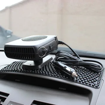

12V 15W Portable Auto Car heater Car Fan Car Defroster Demister Vehicle Portable Temperature Control Device with Black Color