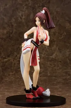 

Hot Sale Arcade game SNK Anime The King Of Fighters XIII KOF Mai Shiranui Sexy Red Ver.PVC Figure Toys New Loose