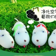 Украшение автомобиля прекрасные аксессуары для собак с воздухоочистителем бамбуковый уголь сумка Авто аксессуары милый pet Автомобиль Стайлинг