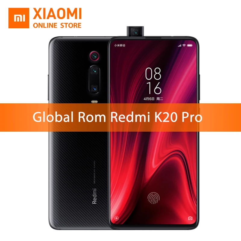 Xiaomi Redmi K20 Pro смартфон с восьмиядерным процессором Snapdragon 855 ОЗУ 64 ГБ ПЗУ 128 256 6 39